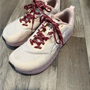 Altra Women's Athletic Shoes in Pink and White